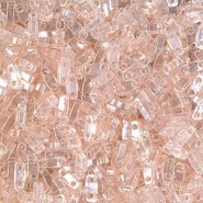 Miyuki quarter tila 5x1.2mm beads - Light rose luster QTL-365